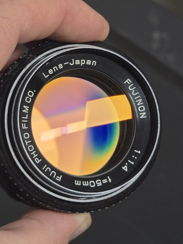 Fuji fujinon 1 4 - 50, mm