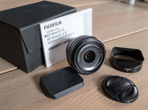 Fujifilm fujinon 18mm r - 18mm,