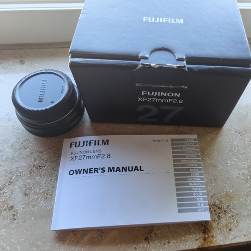 Fujifilm fujinon xf27mm 8 - xf27mm, 2.8