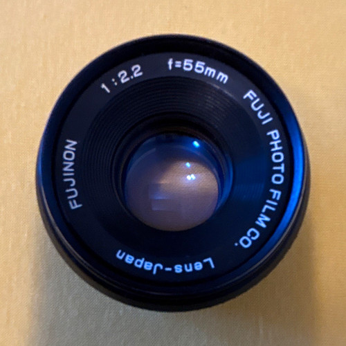 Fujinon 55mm m42 objektiv - 55mm, f2.2